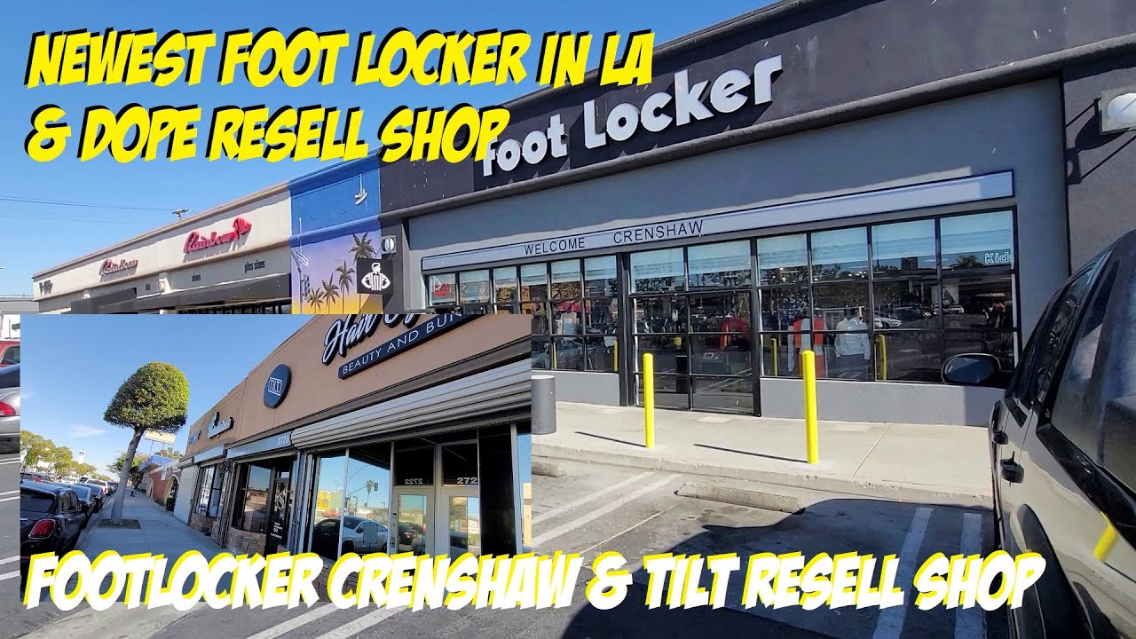 foot locker crenshaw mall