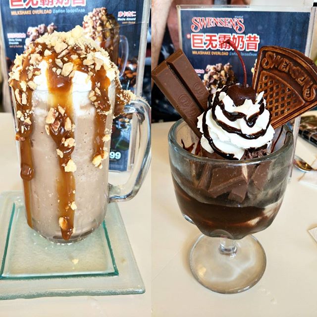 swensen milkshake