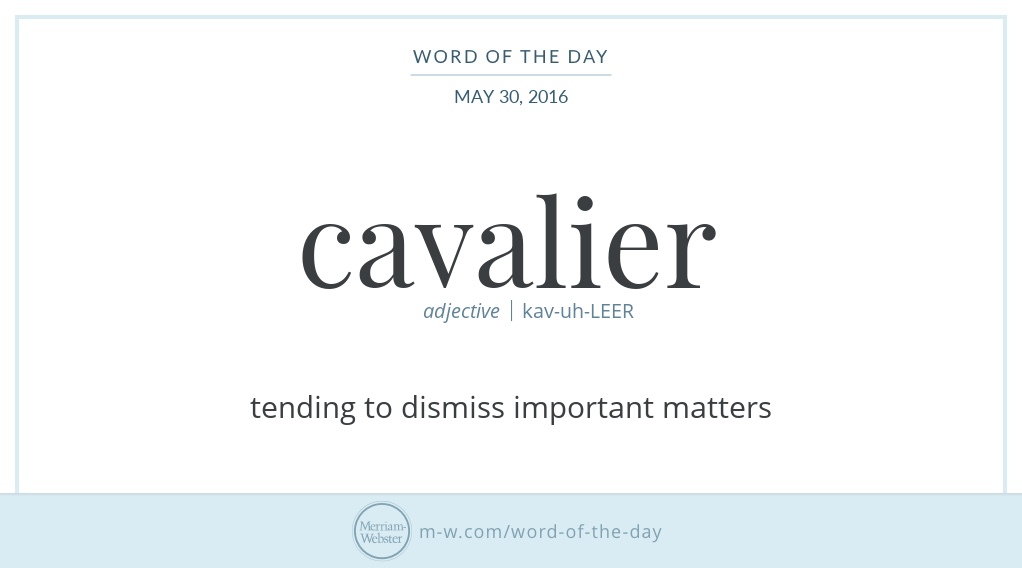 cavalier meaning