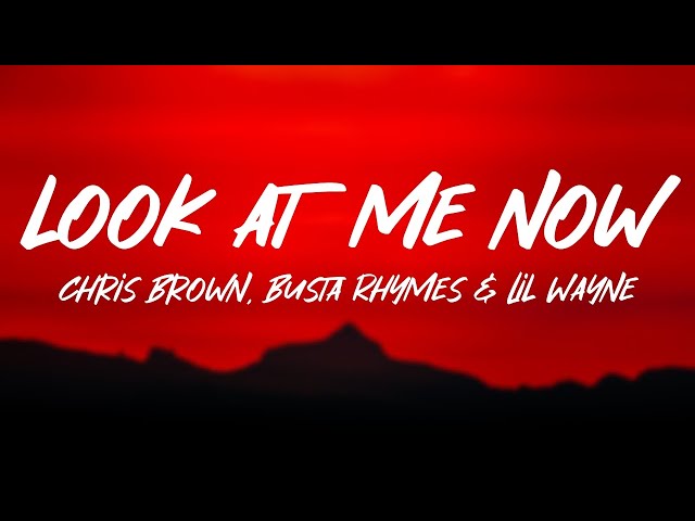 look at me now video song