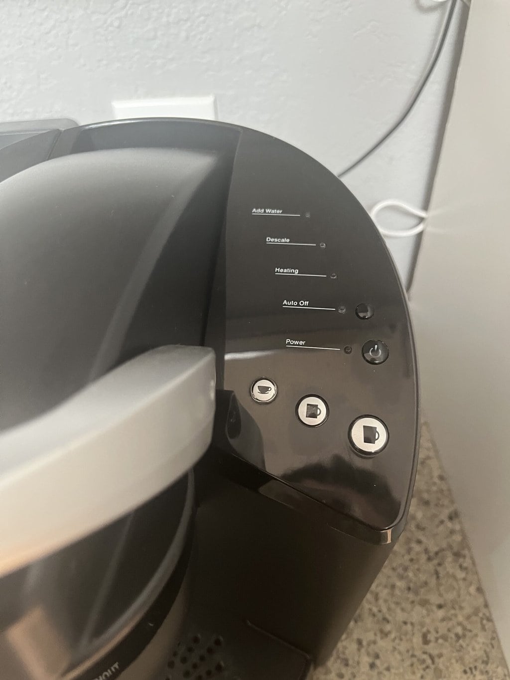 ounce settings on keurig