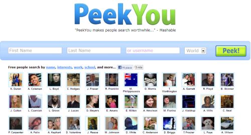 peekyou italia