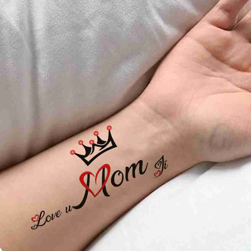 love u mom tattoo