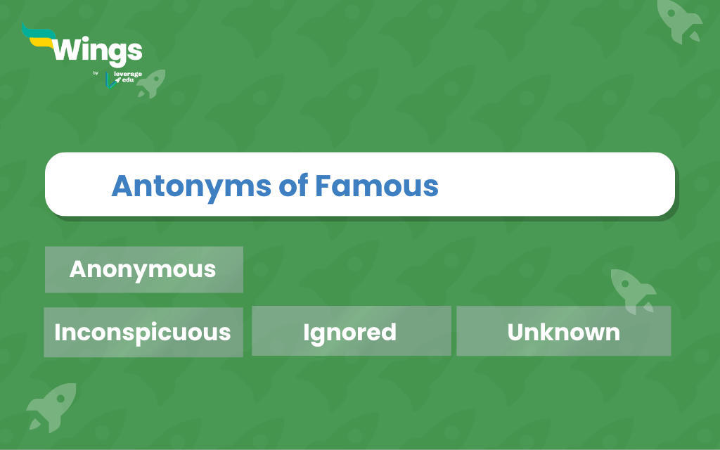 well known antonym