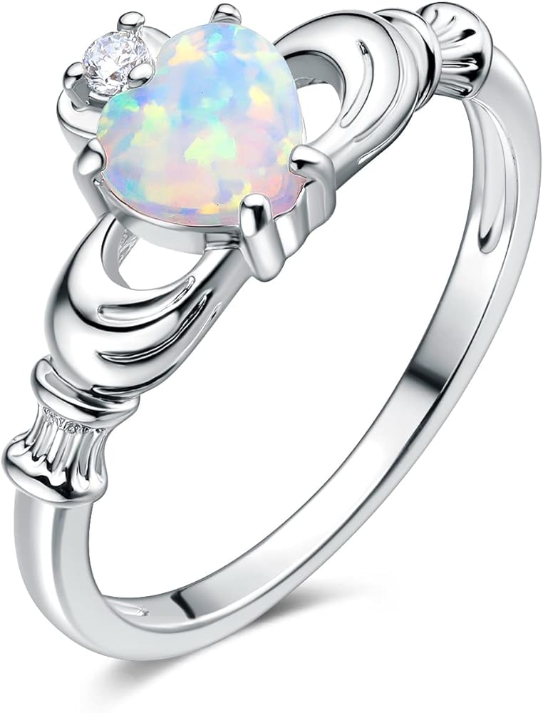 opal promise rings