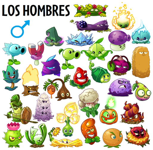 plants vs zombies personajes