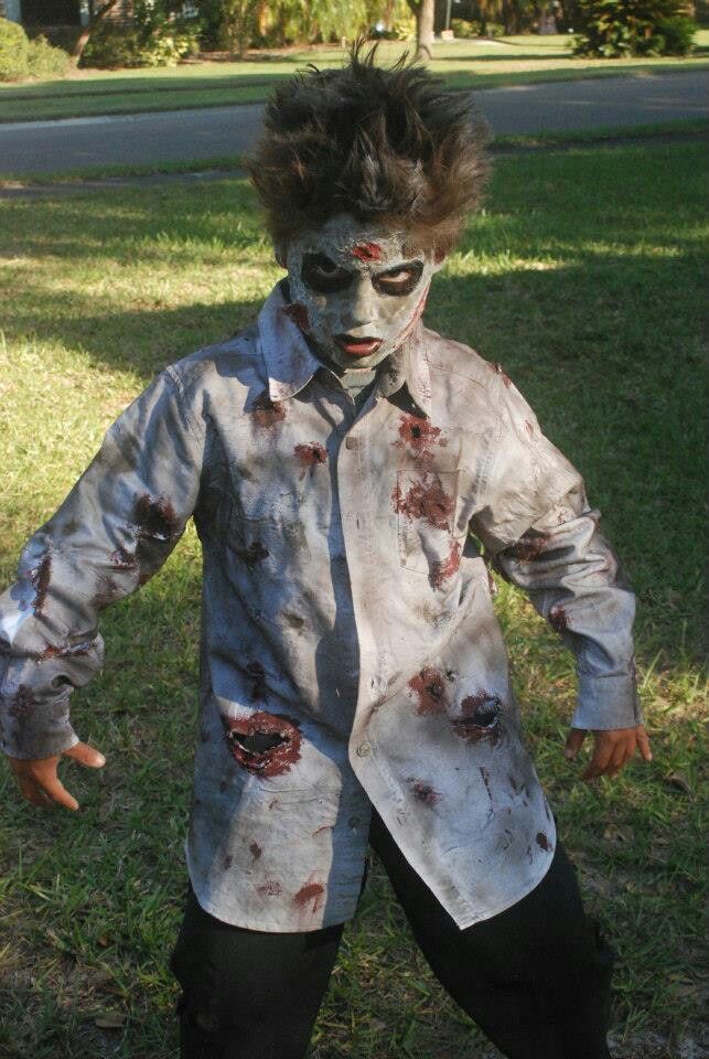 zombie halloween outfit