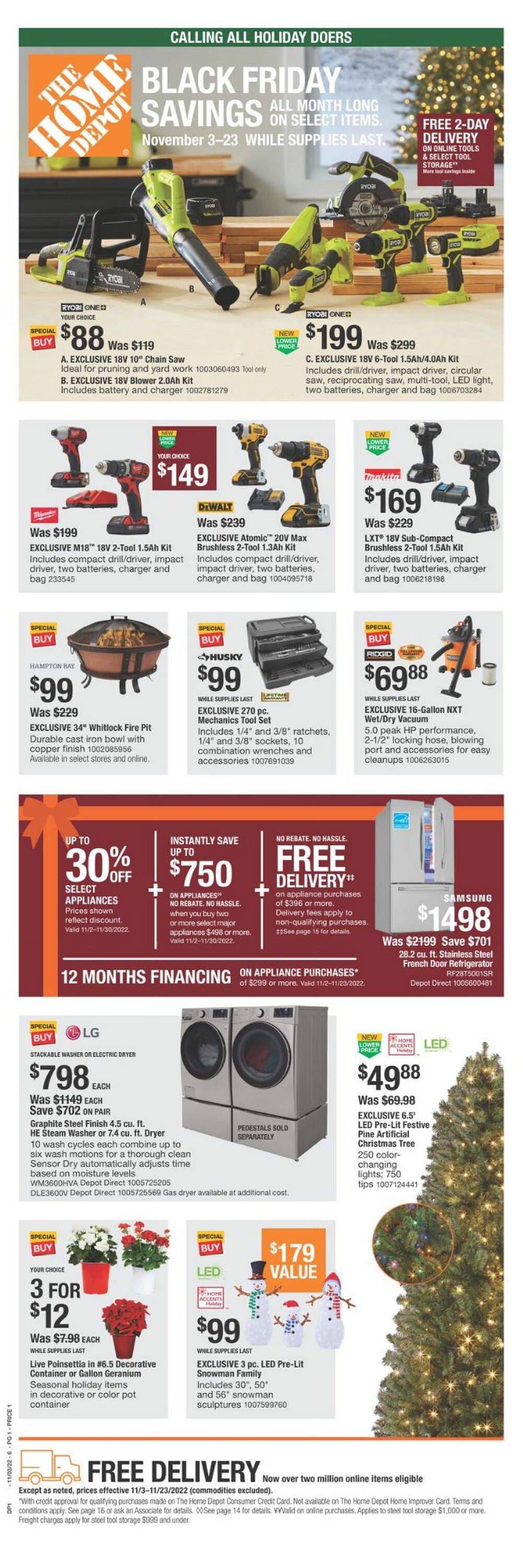 home depot current ad