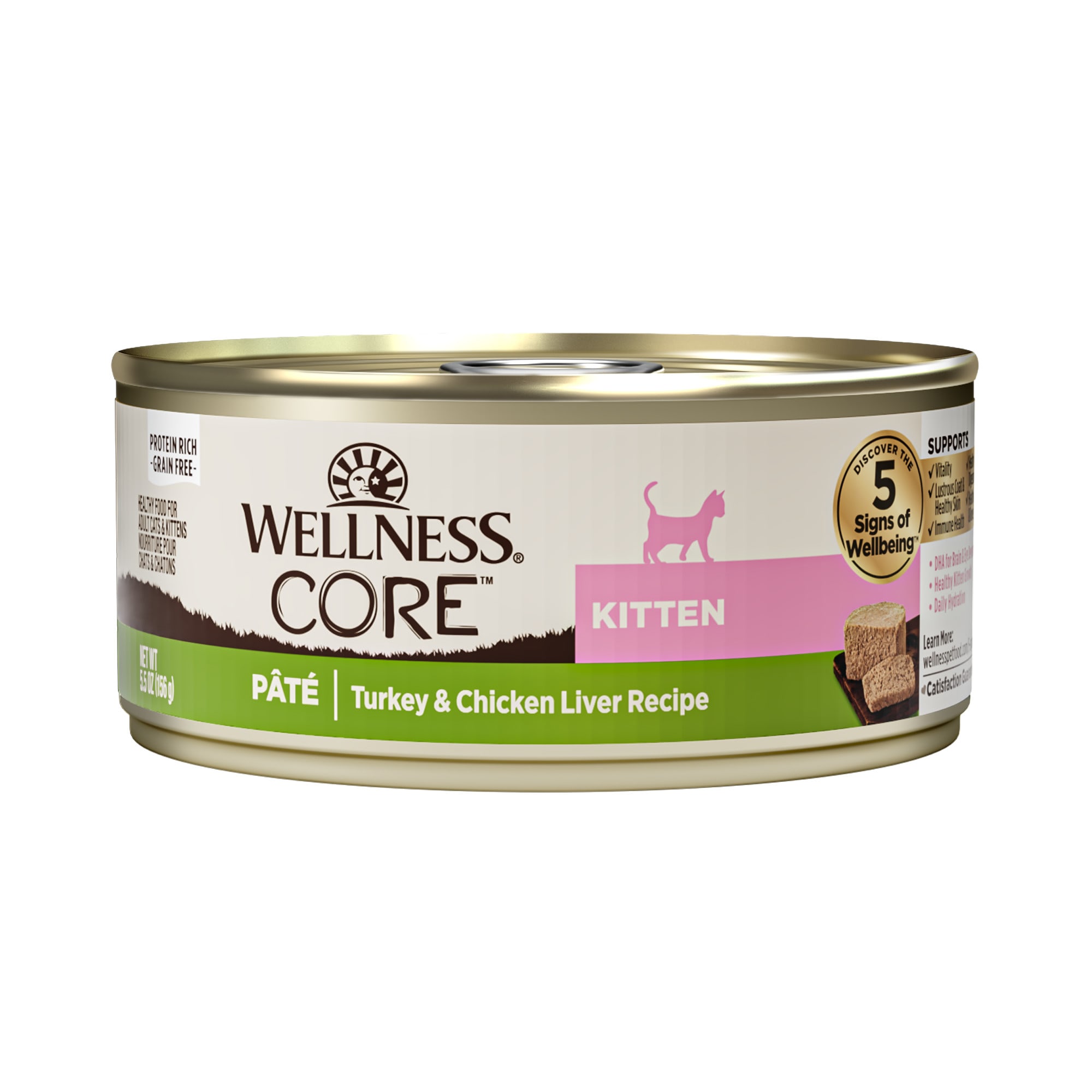 wellness core kitten food