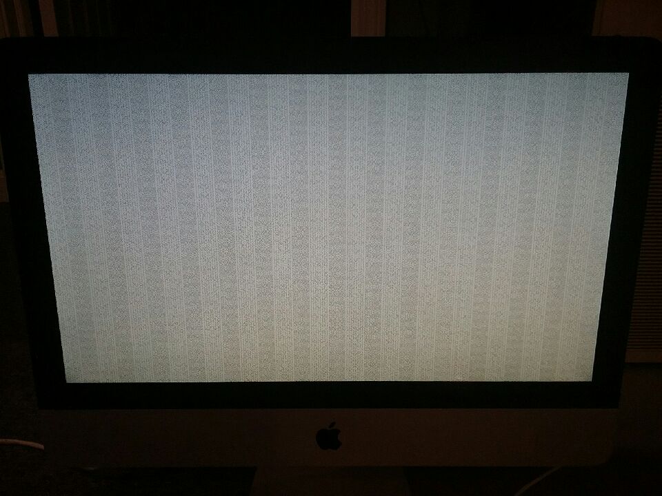 imac faulty graphics card