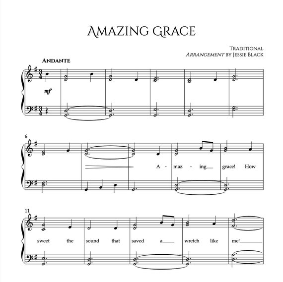 easy piano sheet music