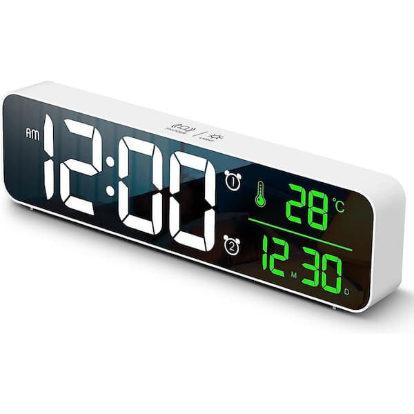 modern digital alarm clock