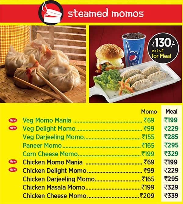 zomato momos price