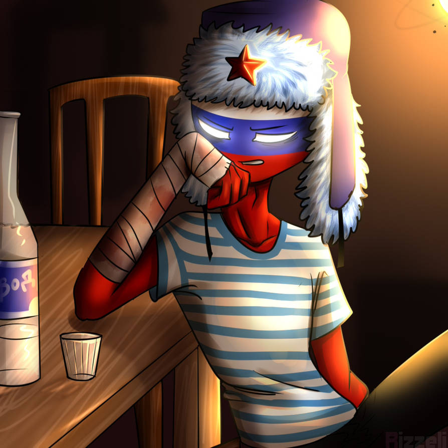 russia countryhumans