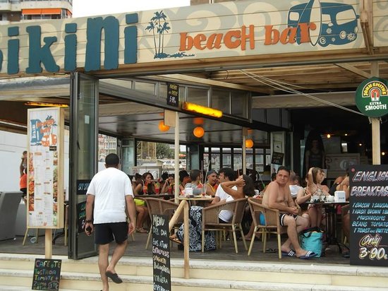 bikini beach bar benidorm