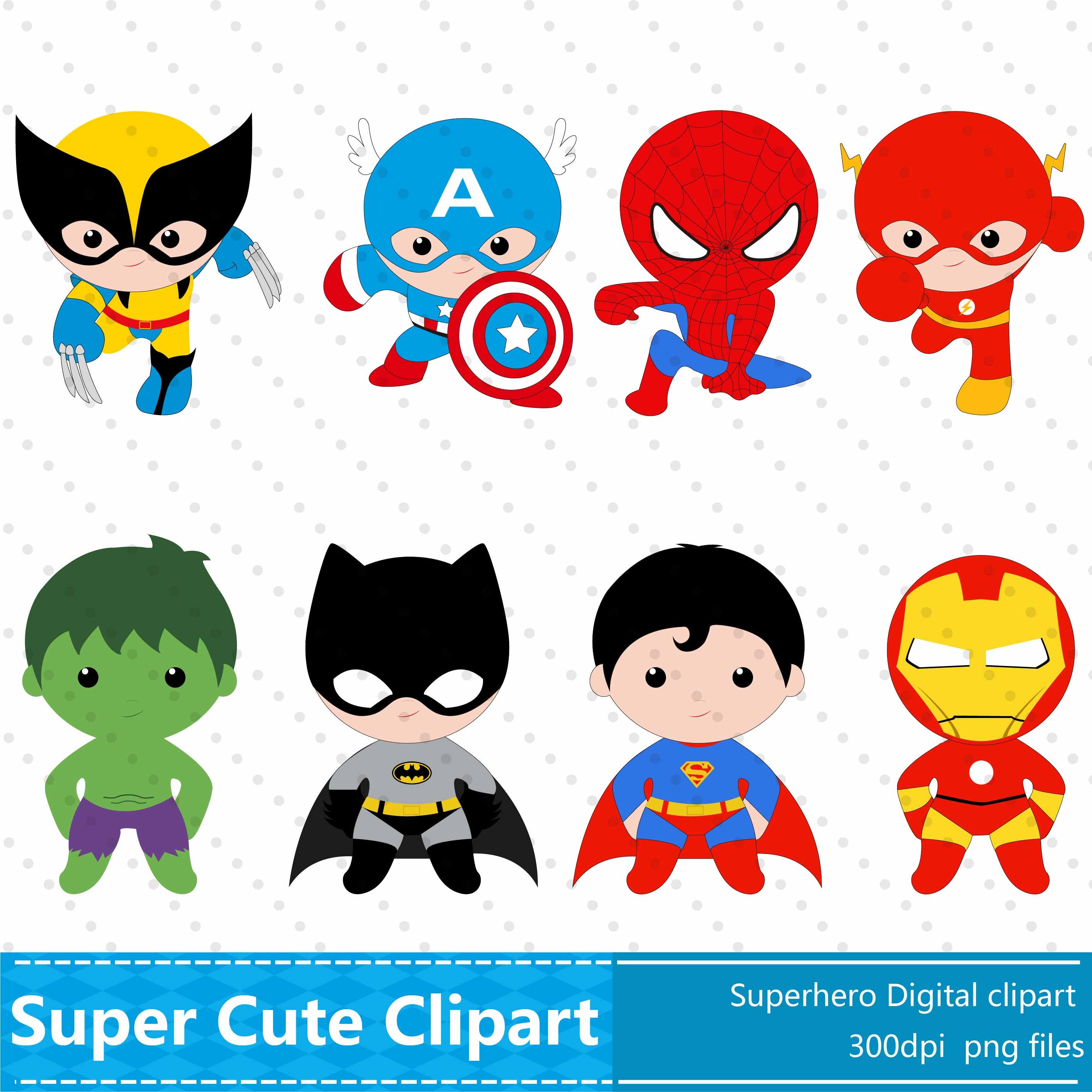 clip art superhero