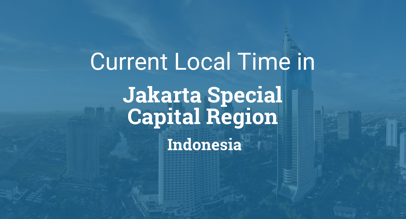 indonesia time now jakarta