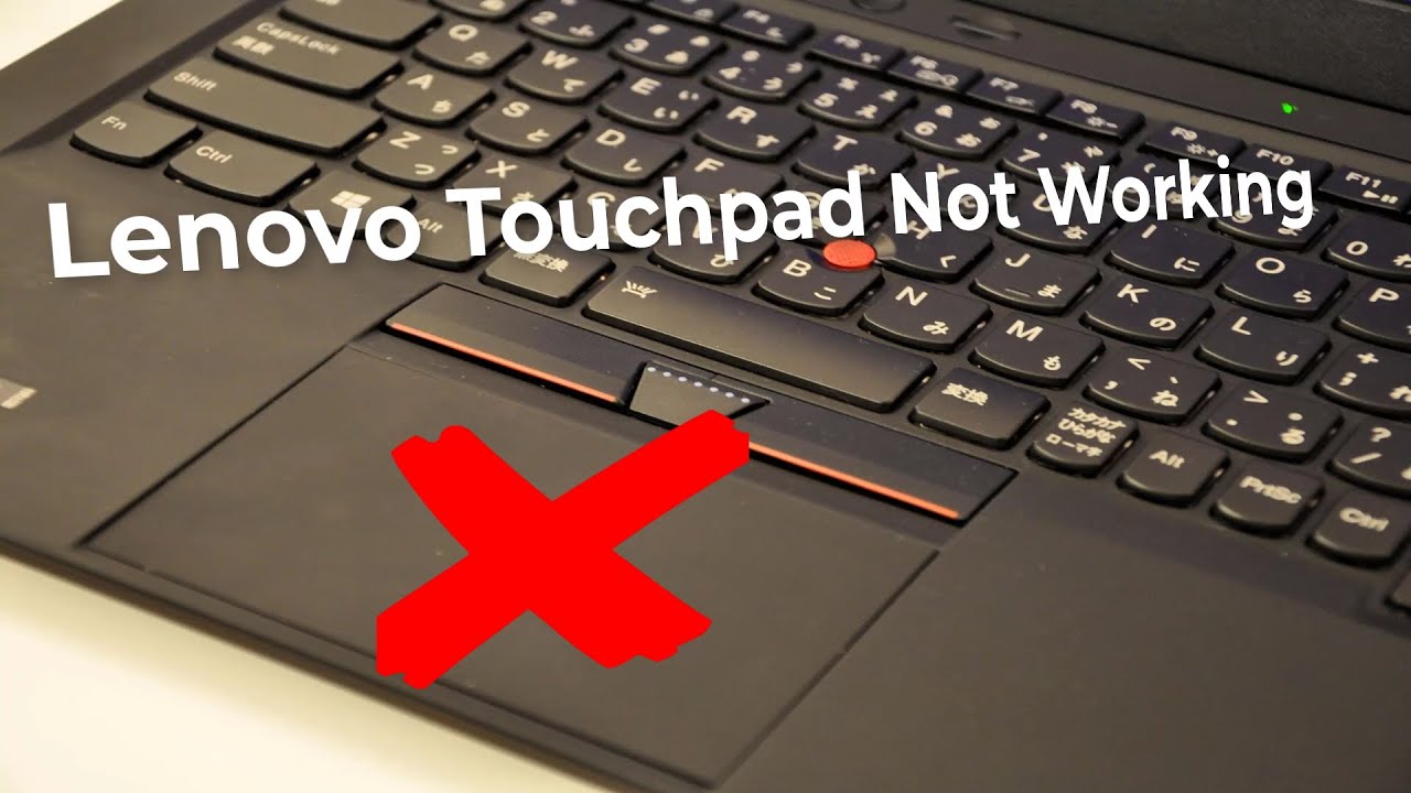 lenovo ideapad touchpad not working