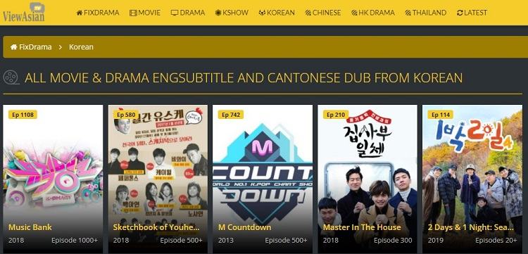 websites to watch kdrama for free with english subtitles