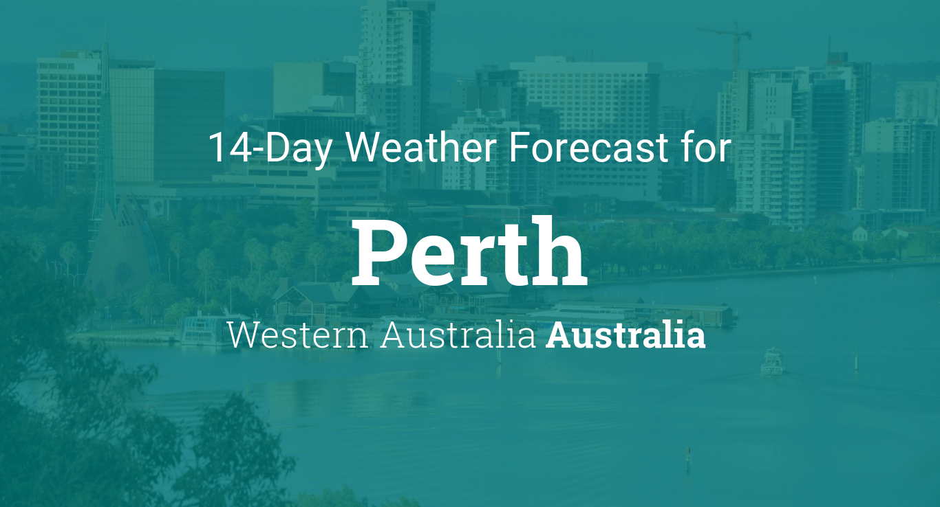 perth weather 14 day