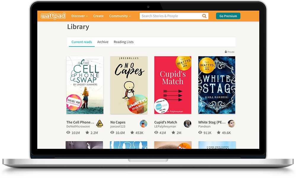 wattpad web