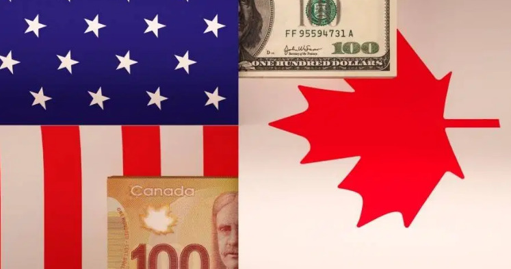 conversion from us to canadian dollars