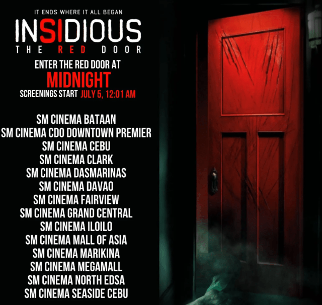 insidious 5 showing philippines