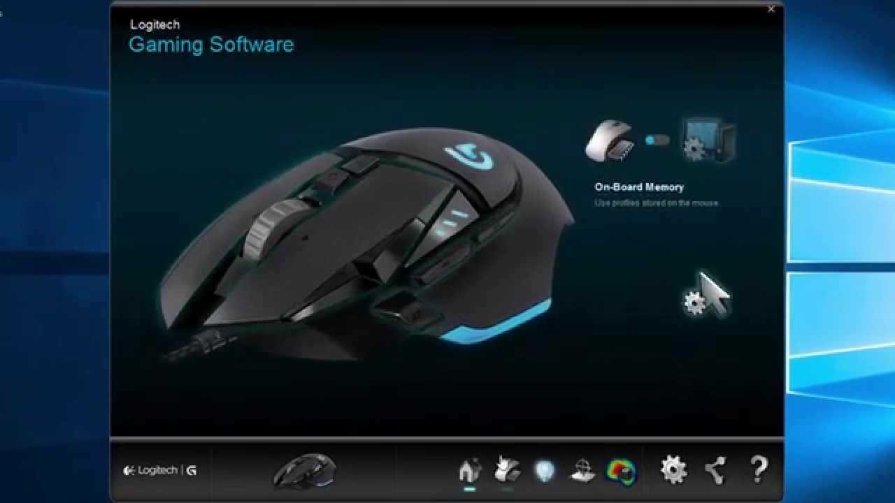 logitech g502 program