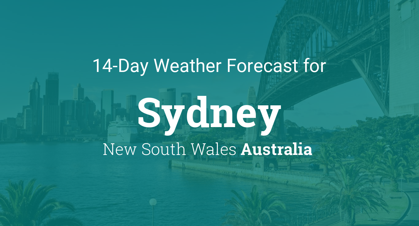 weather sydney 7 day forecast