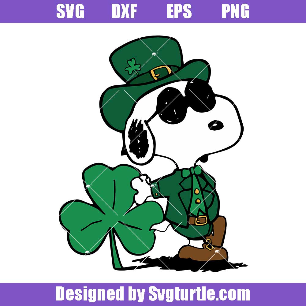 snoopy st patricks day