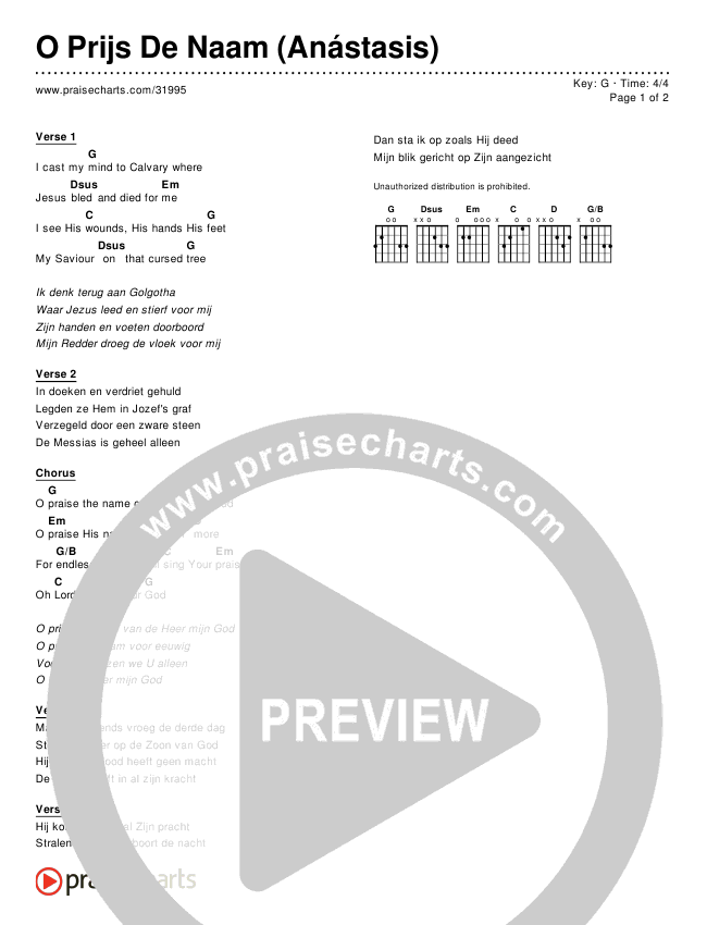 o praise the name chords