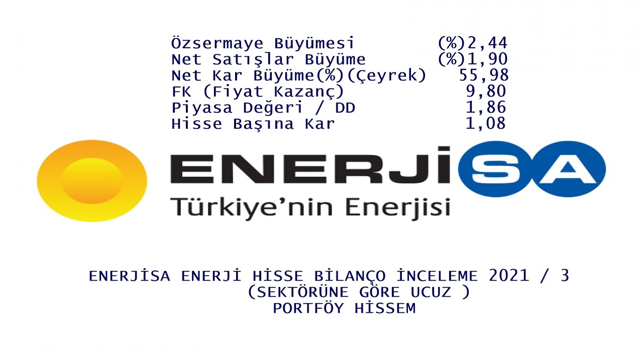 enerjisa hisse