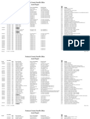 winchester va arrest log