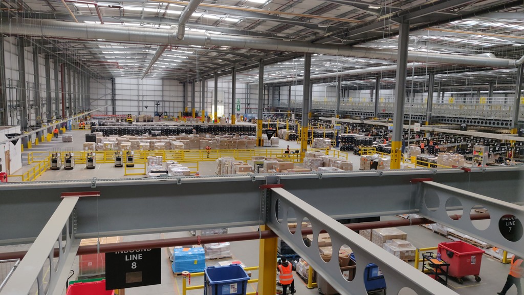 amazon fulfilment centre tours - bhx4