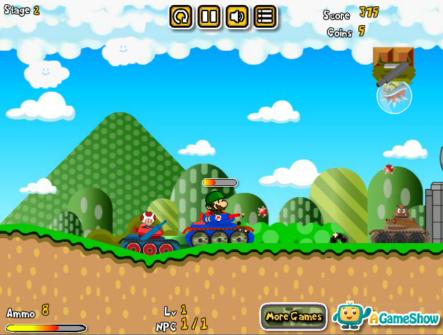 mario tank adventure 2