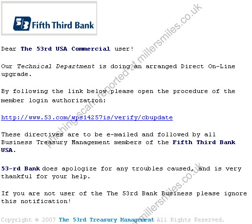 fifth third bank email