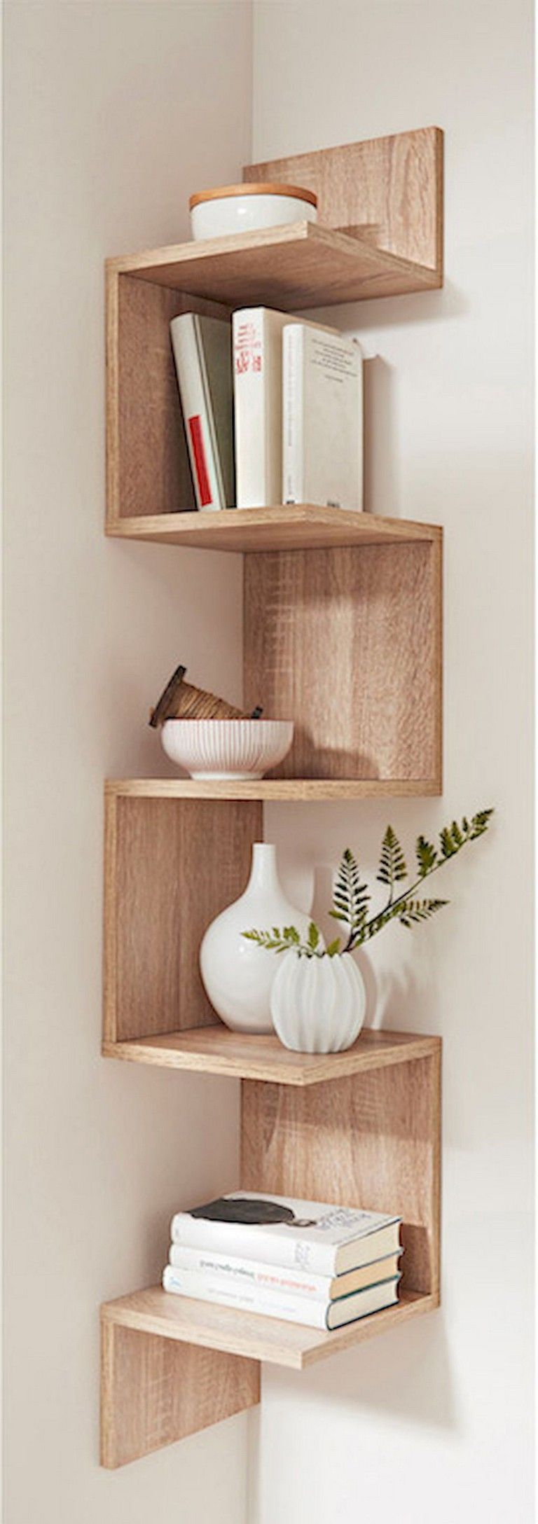 corner shelf ideas