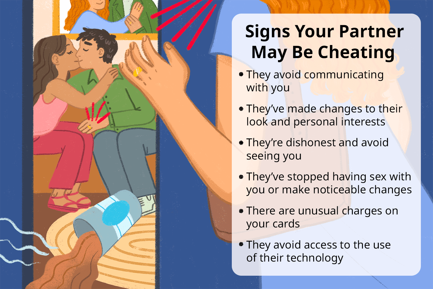 signs of cheating wife guilt