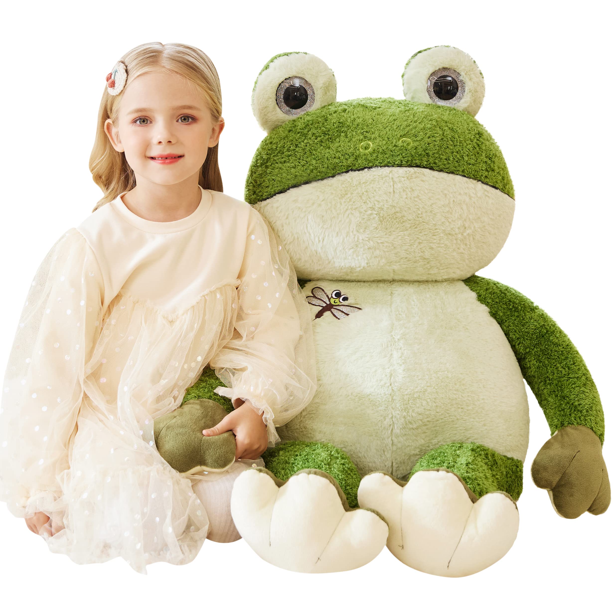 large frog stuffed animal