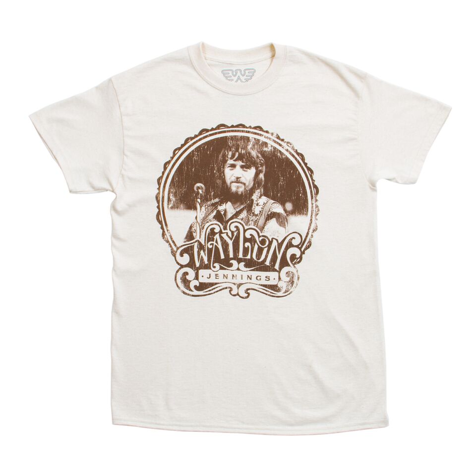 waylon jennings tee