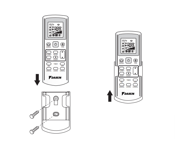 daikin ac mode symbols