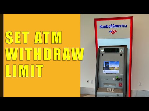 daily atm withdrawal limit bank of america