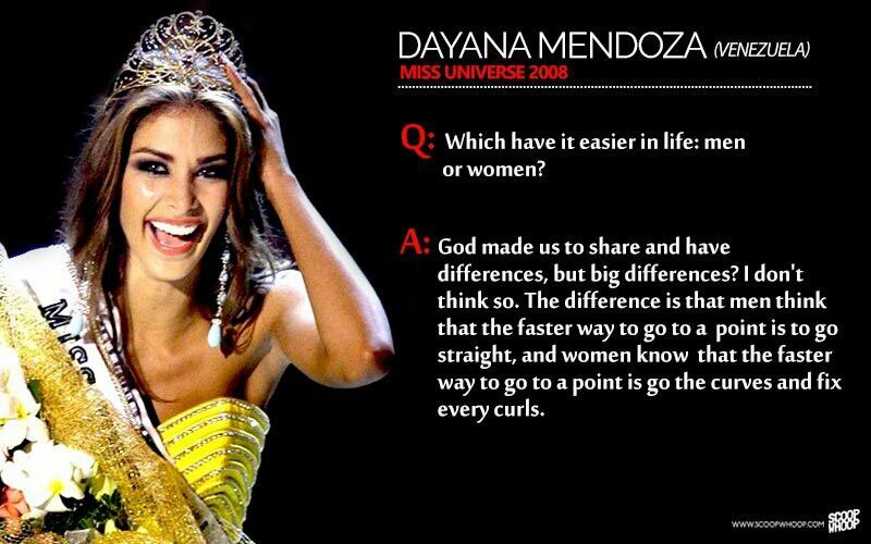 dayana mendoza question and answer