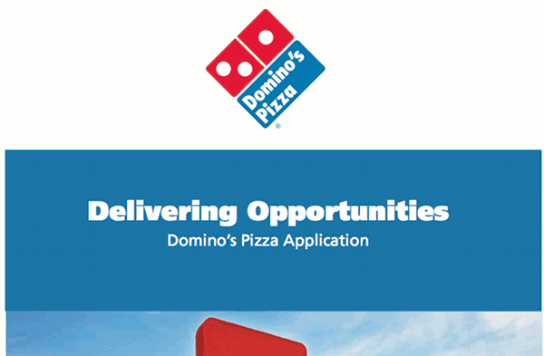 dominos job apply