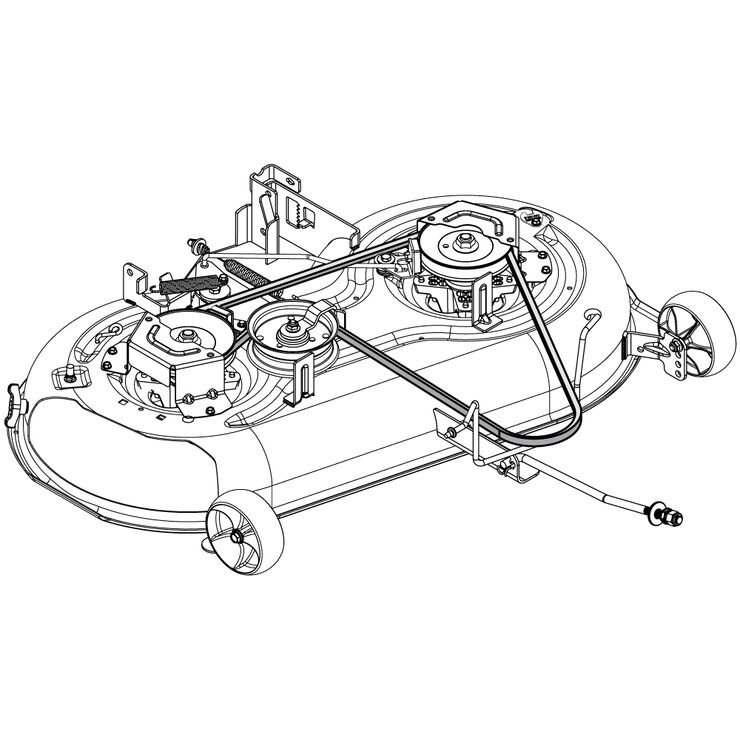 troy bilt lawn mower belt