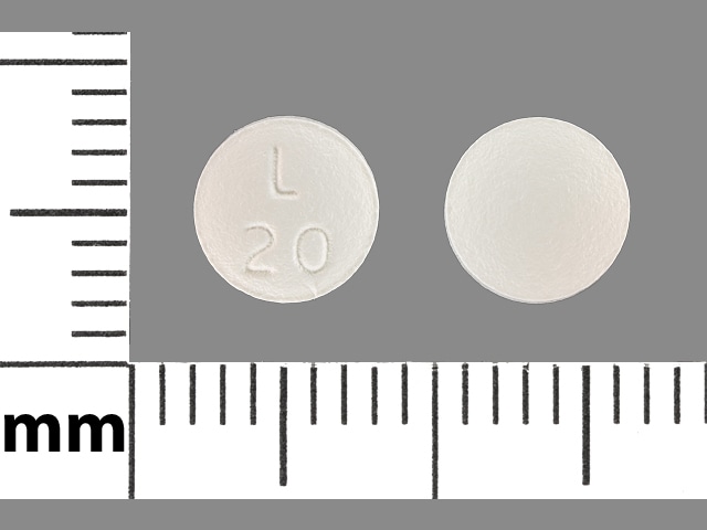 white round tablet 20