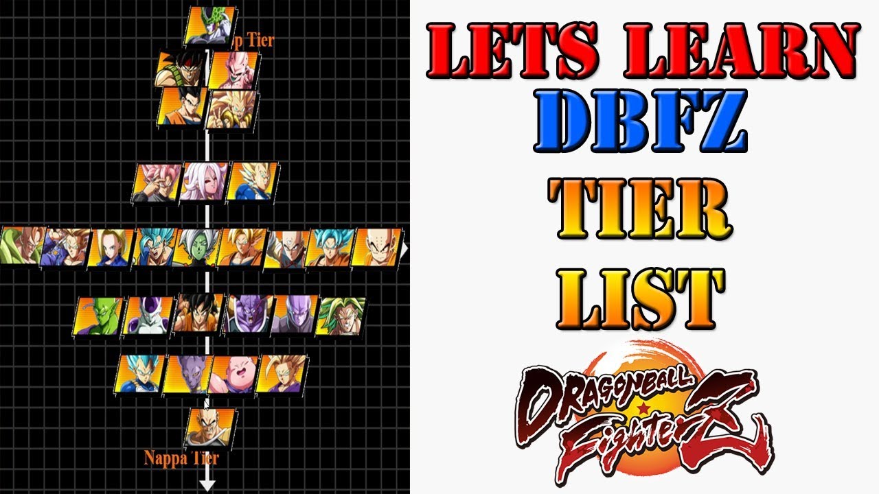 dbfz tier list