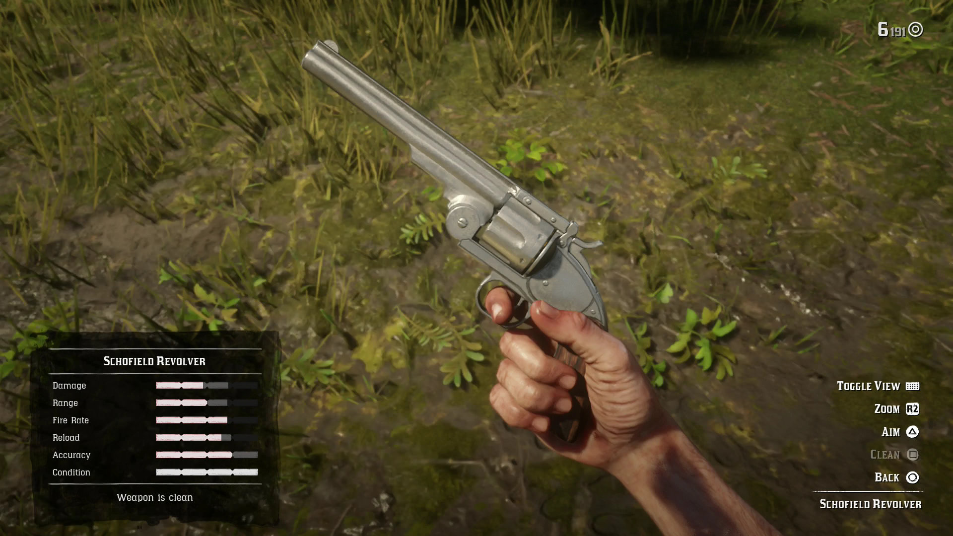 rdr2 best handgun