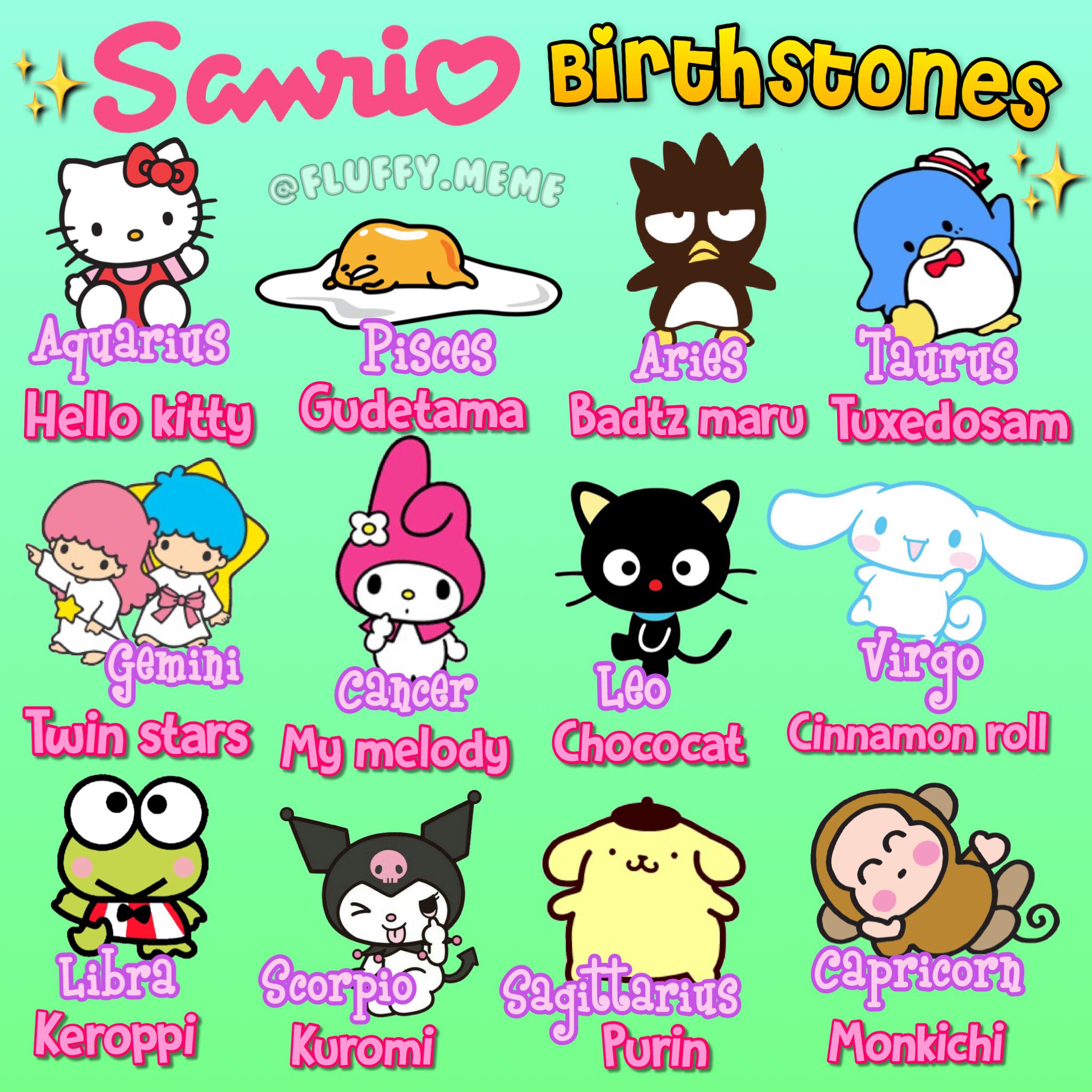 which sanrio character are you