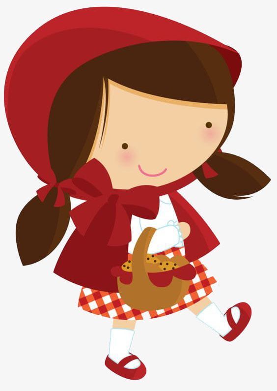 little red riding hood clipart